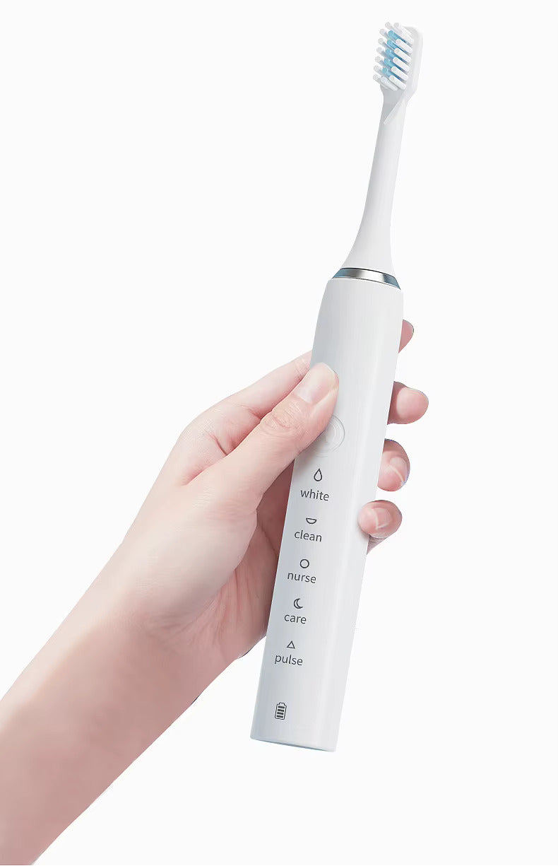 Rechargeable Sonic Electric Toothbrush for Adults – Smart Timer, Whitening & Deep Clean Modes