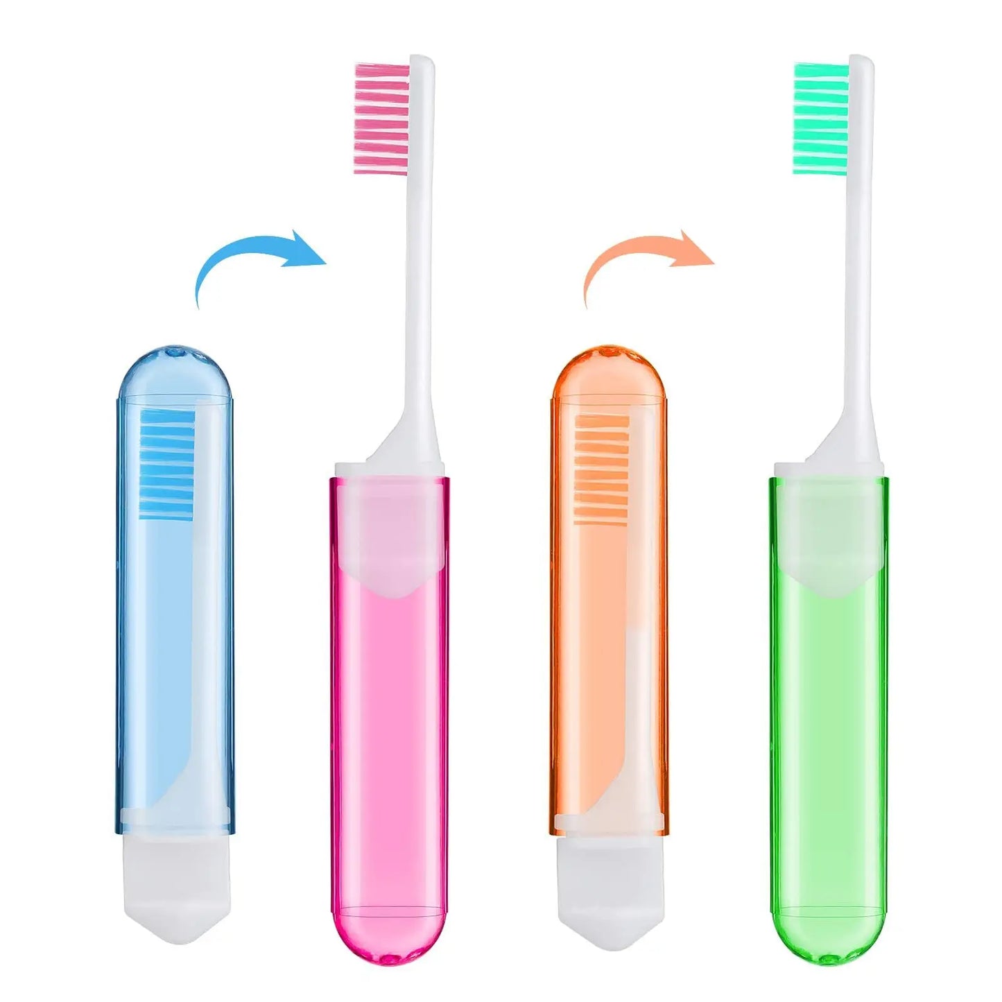 Super Pop Foldable Travel Toothbrush