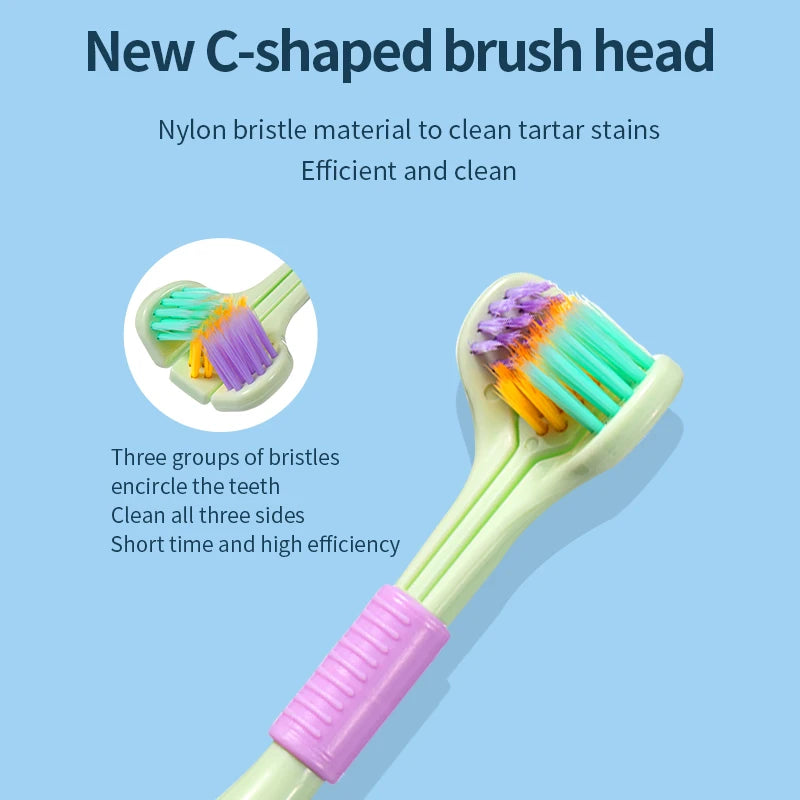 New C-Shaped Brush head