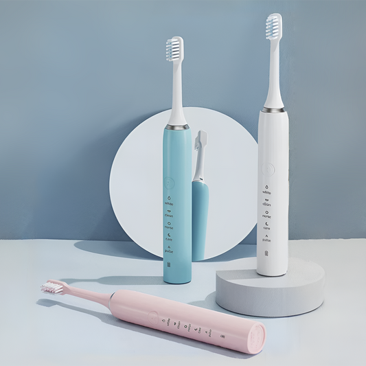 Rechargeable Sonic Electric Toothbrush for Adults β Smart Timer, Whitening & Deep Clean Modes