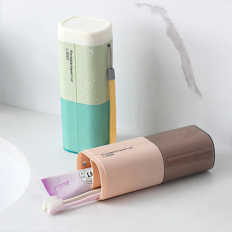 Toothbrush and Toothpaste Holder  for Traveling