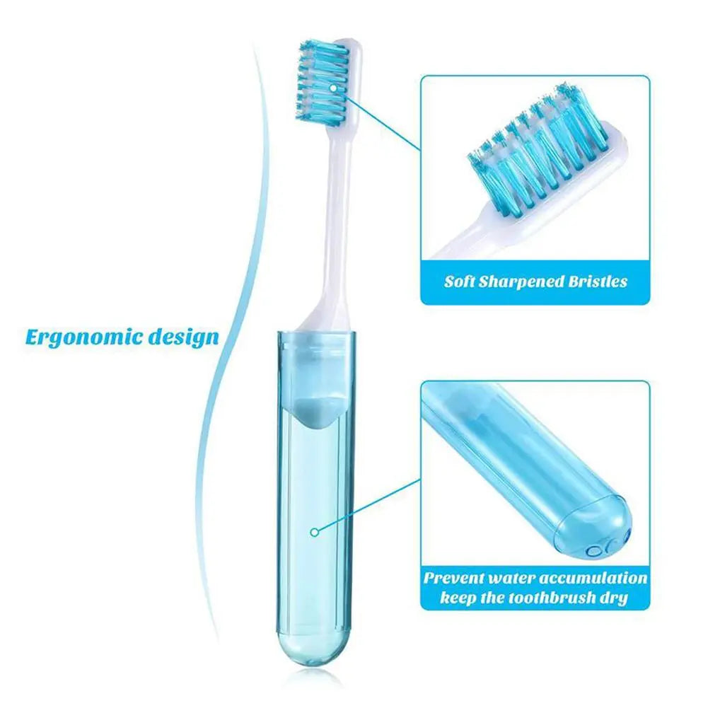 Super Pop & Cute Foldable Travel Toothbrush