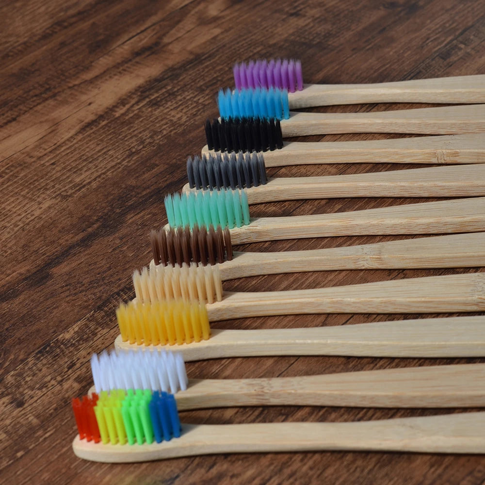 Colorful Bamboo Toothbrush