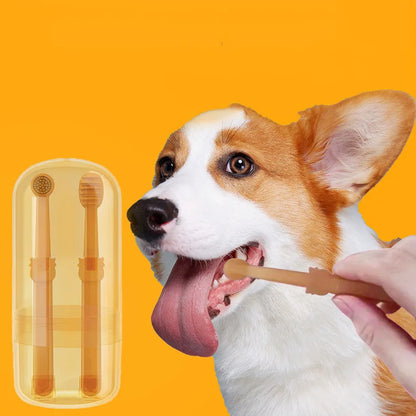 Dog (Cat) Silicone Soft Toothbrush