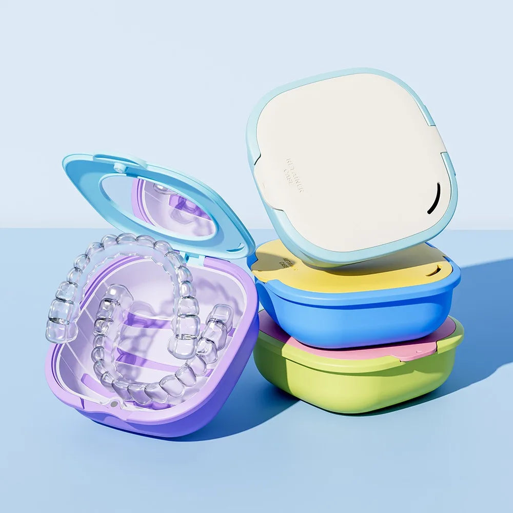Dental Retainer & Mouth Guard Case | Protective Storage Box