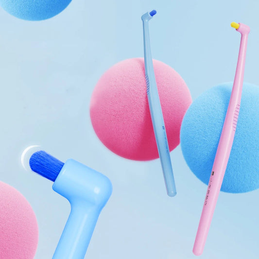 Small Head Soft Bristle Toothbrush for Braces & Orthodontic Cleaning