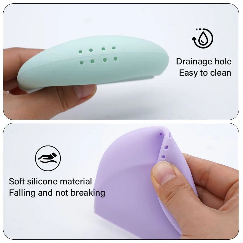 Denture & Retainer Case | Silicone Dental Appliance Storage Case