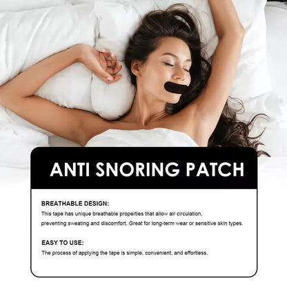 Anti-Snoring Mouth Tape Strips | Better Sleep Mouth Breathing Tape