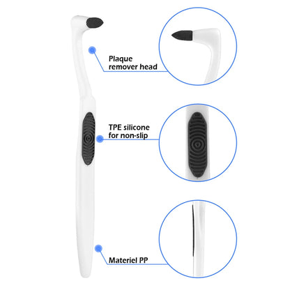 Manual Tooth Stain Remover for Tartar, Tea & Smoke Stains - Interdental Oral Care Tool