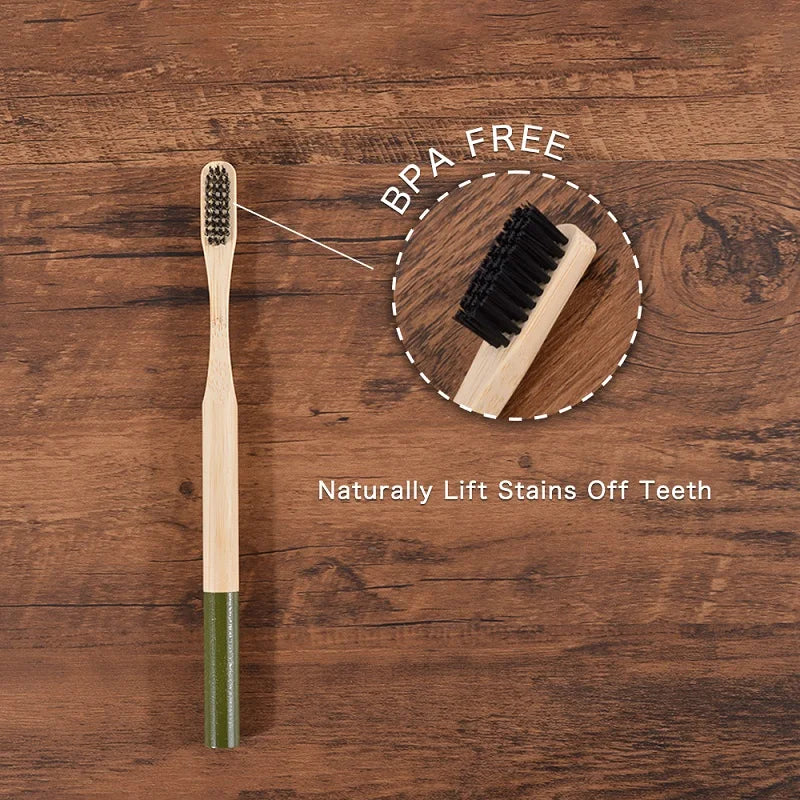 Medium Bristles Eco-Friendly Toothbrush Set