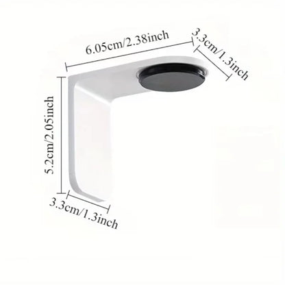 304 Stainless Steel Magnetic Mouthwash Cup | Wall Mounted No-Drill Bathroom Cup