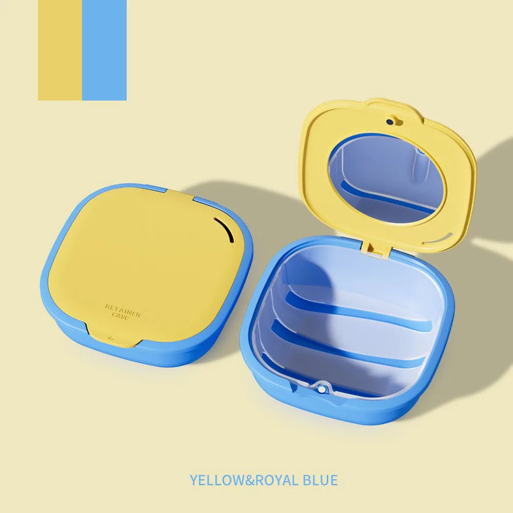 Dental Retainer & Mouth Guard Case | Protective Storage Box