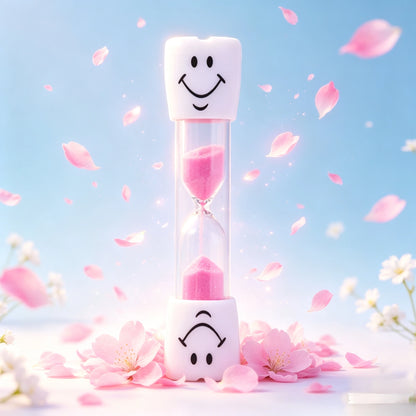 3-Minute Toothbrush Timer Hourglass | Kids Brushing Sand Timer