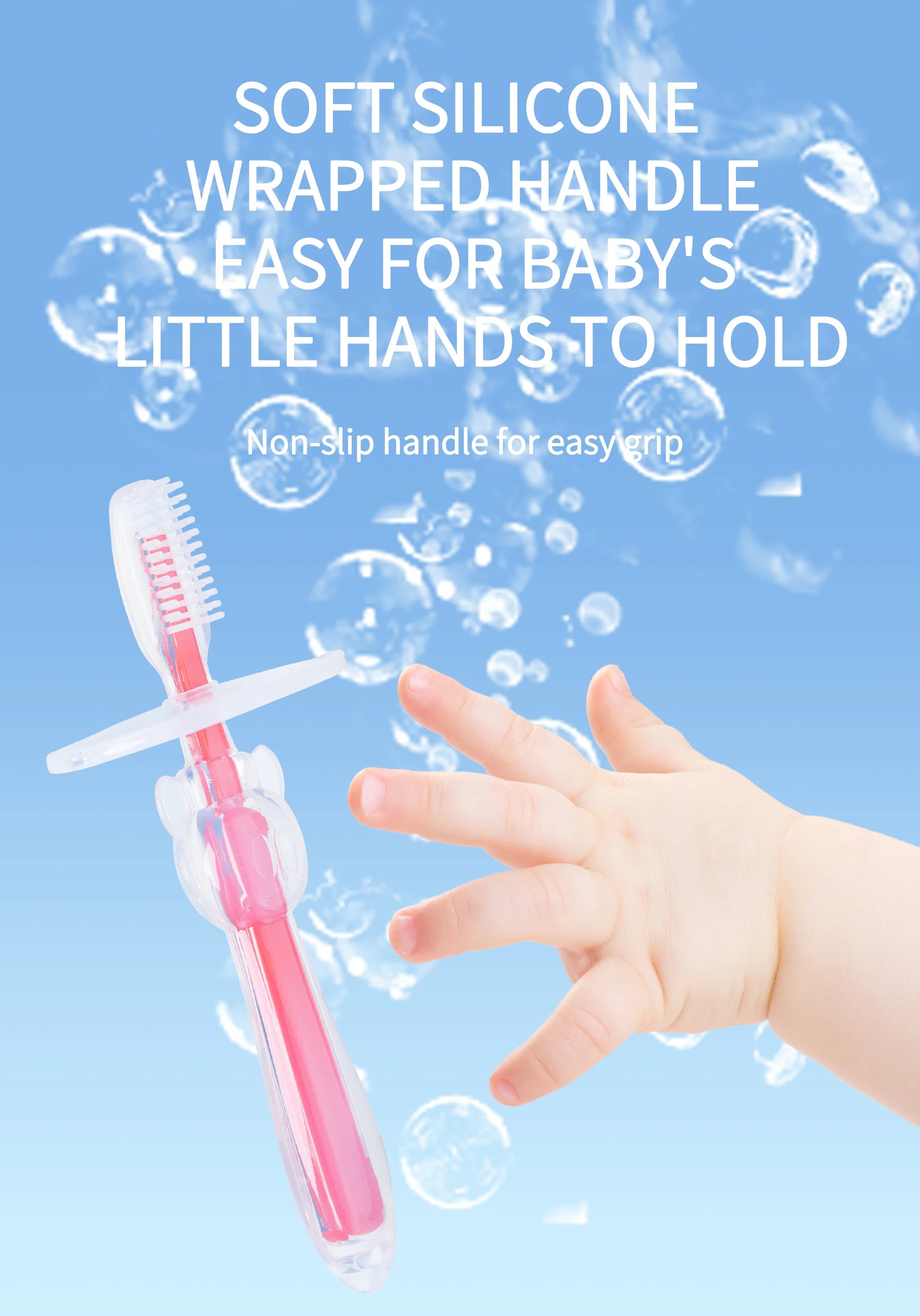 Soft Silicone Toothbrush for Baby/Infant