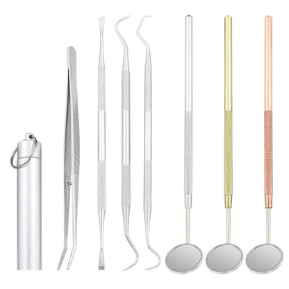 Stainless Steel Dental Mirror Dentist 