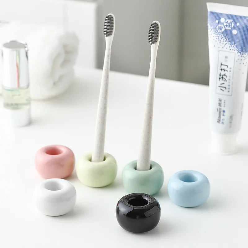 Ceramic Toothbrush Holder Suitable for Bathroom