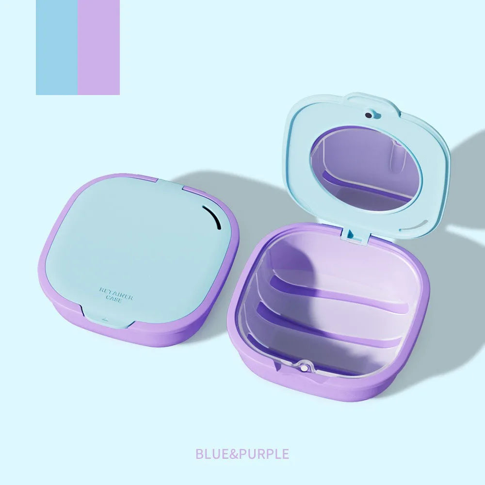 Dental Retainer & Mouth Guard Case | Protective Storage Box