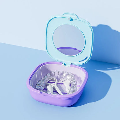 Dental Retainer & Mouth Guard Case | Protective Storage Box