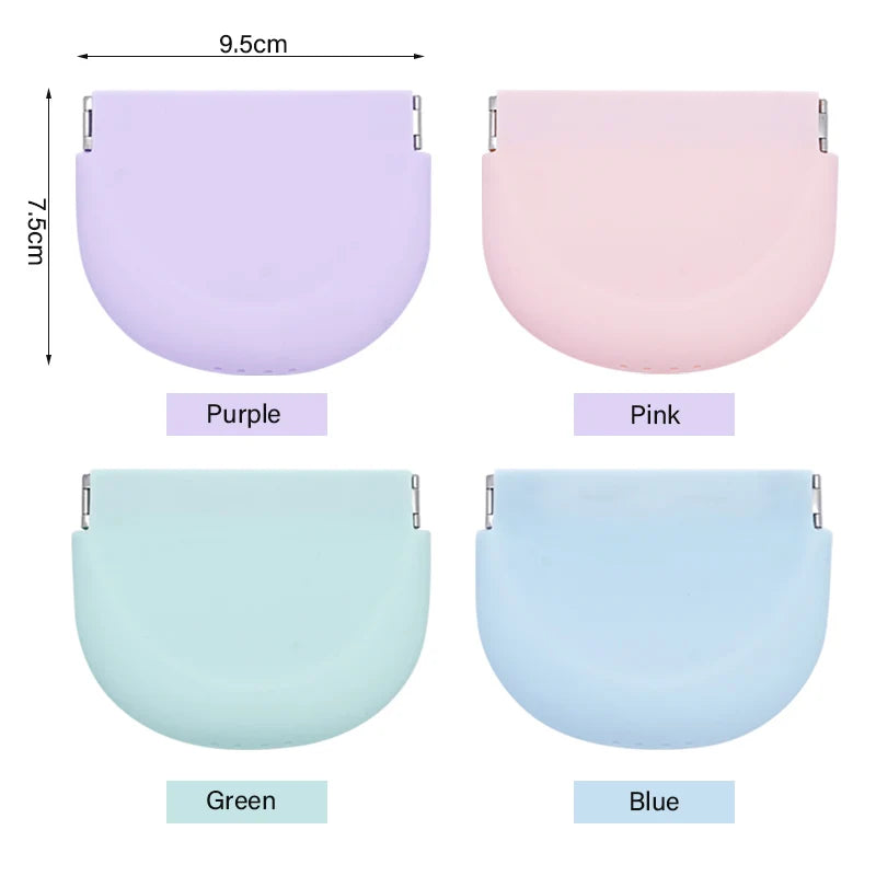 Denture & Retainer Case | Silicone Dental Appliance Storage Case