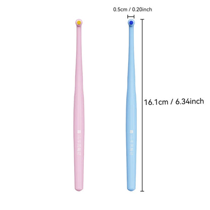 Small Head Soft Bristle Toothbrush for Braces & Orthodontic Cleaning