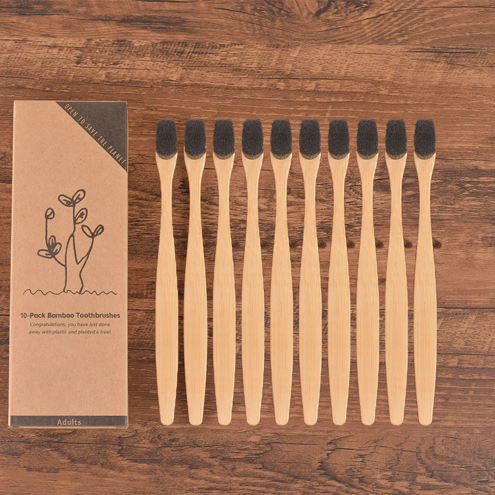 Friendly Bamboo Toothbrush set