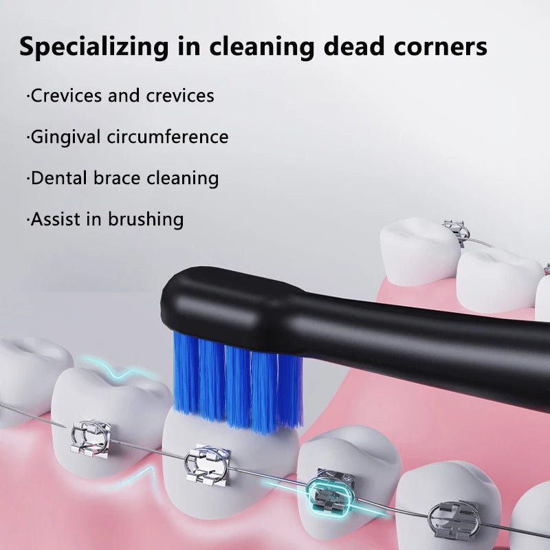 Small Head Toothbrush – Interspace & Interdental Cleaning Brush for Teeth Care (Adult, 1 Piece)
