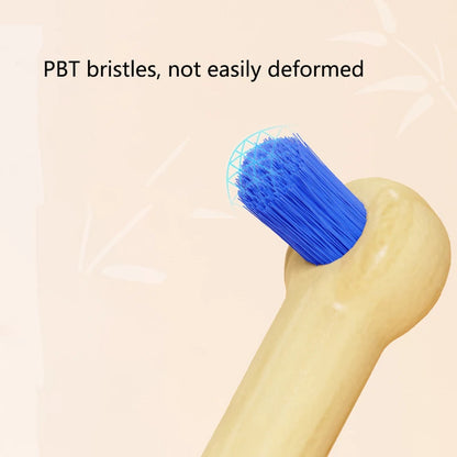 Bamboo Interdental Brush for Plaque & Tooth Stain Removal (1–10 Pieces)