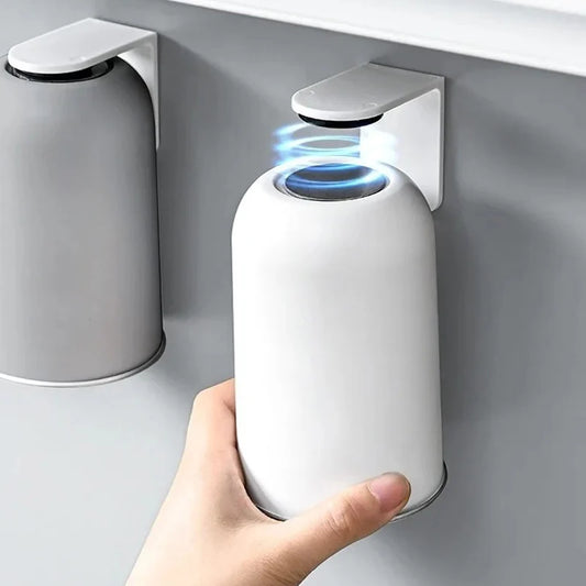 304 Stainless Steel Magnetic Mouthwash Cup | Wall Mounted No-Drill Bathroom Cup