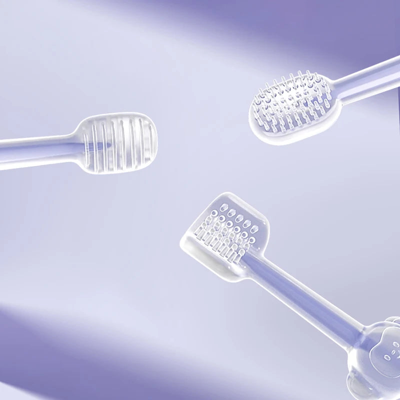 Pet Silica Gel Toothbrush