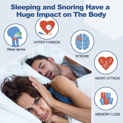 Transparent Anti-Snoring Nasal Strips | Breathable Nose Patches
