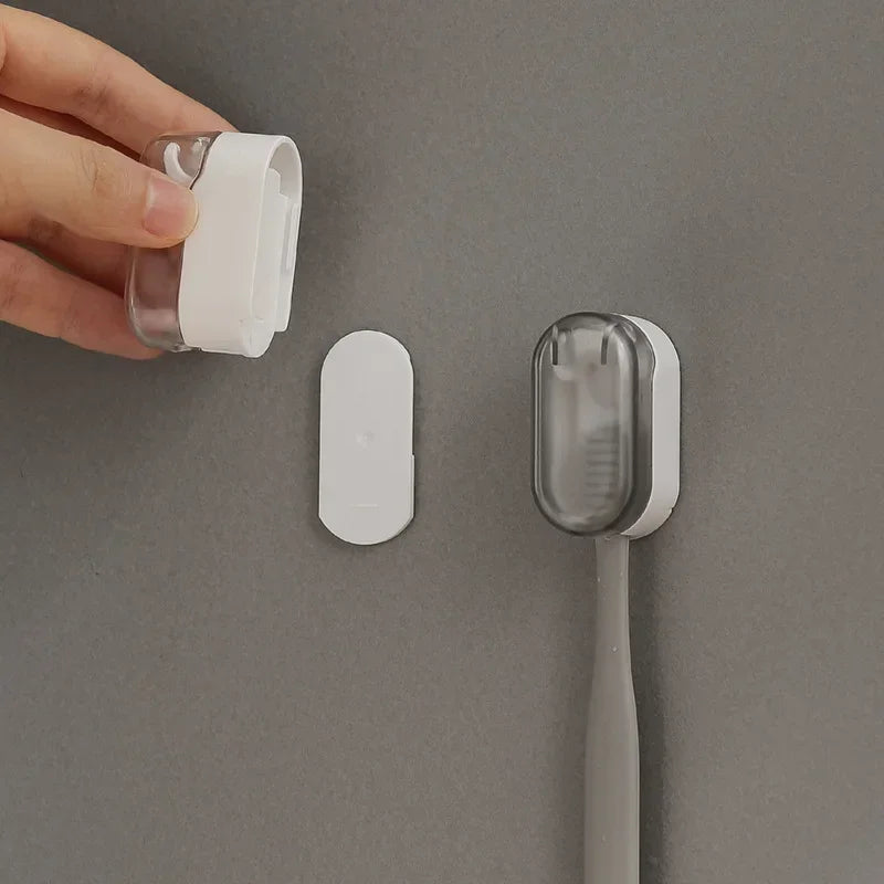 Wall-mounted Easy to Clean Toothbrush Holder