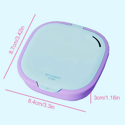 Dental Retainer & Mouth Guard Case | Protective Storage Box