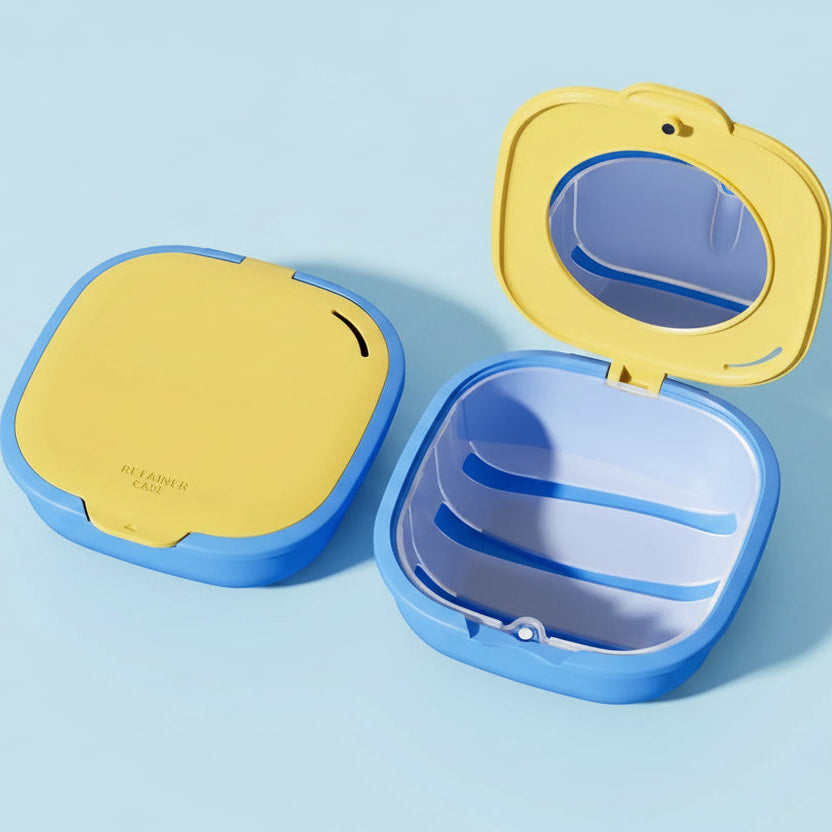 Dental Retainer & Mouth Guard Case | Protective Storage Box