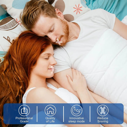 Transparent Anti-Snoring Nasal Strips | Breathable Nose Patches