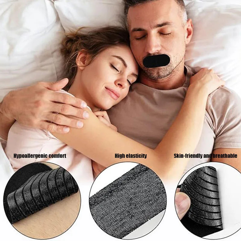 Anti-Snoring Mouth Tape Strips | Better Sleep Mouth Breathing Tape