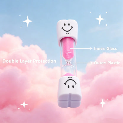 3-Minute Toothbrush Timer Hourglass | Kids Brushing Sand Timer