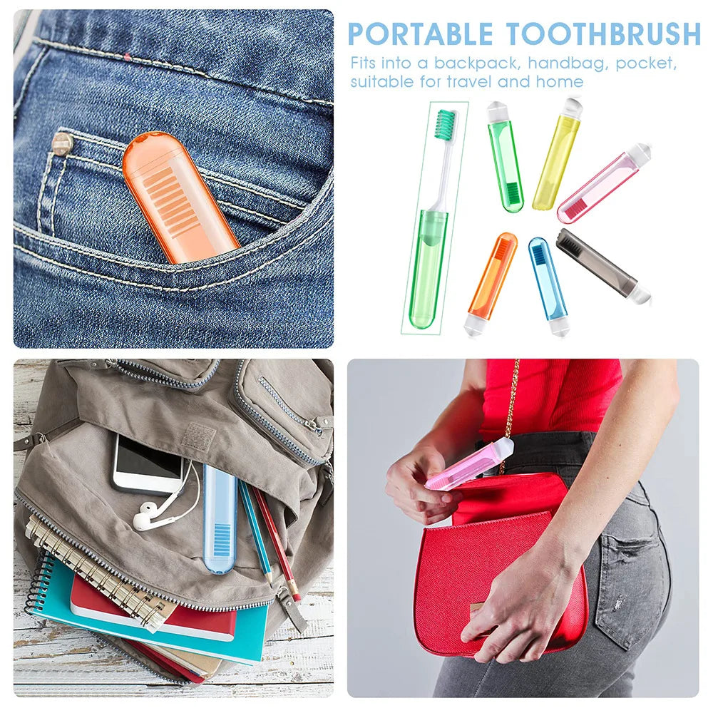 Foldable Travel Toothbrush