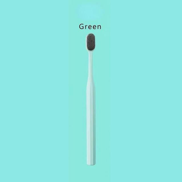 Green Ultra-fine Soft Hair Toothbrush