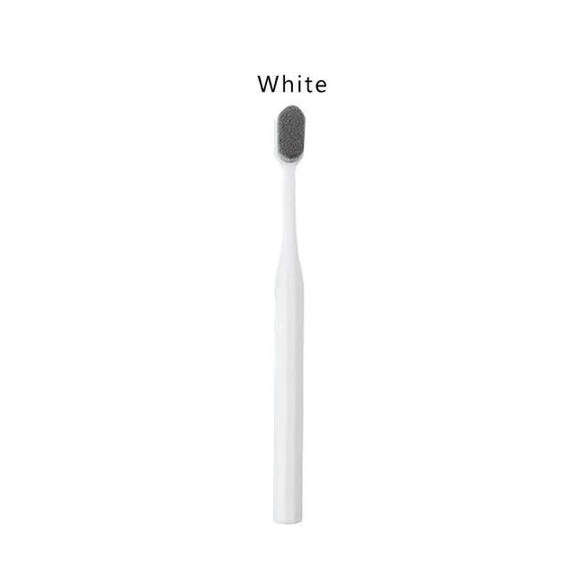 white Ultra-fine Soft Hair Toothbrush