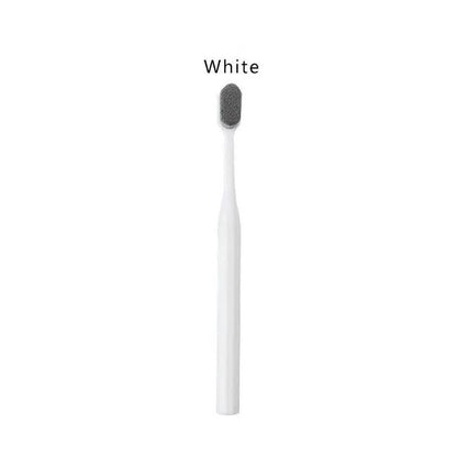 white Ultra-fine Soft Hair Toothbrush